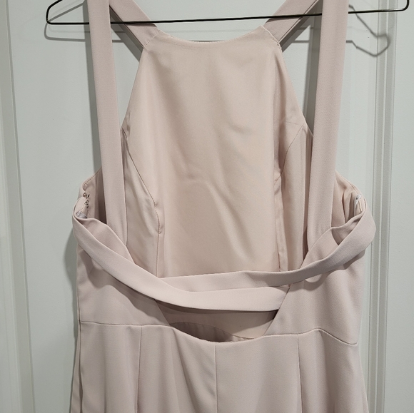 Dessy Collection Dusty Pink Bridesmaid Dress - Picture 2 of 4